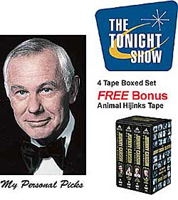 Johnny Carson Tape Set. Please Order From Dutchguard: 800 821 5157